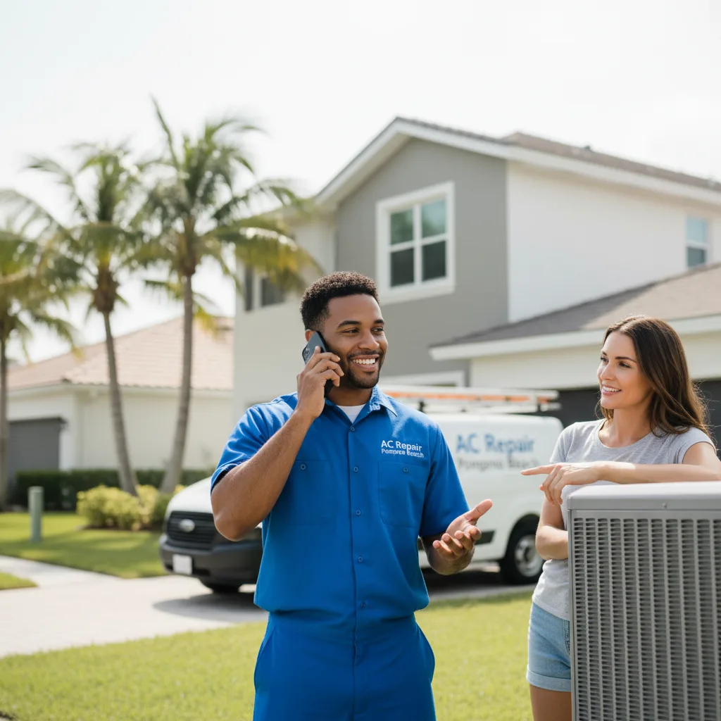 AC Repair Pompano Beach customer support in West York